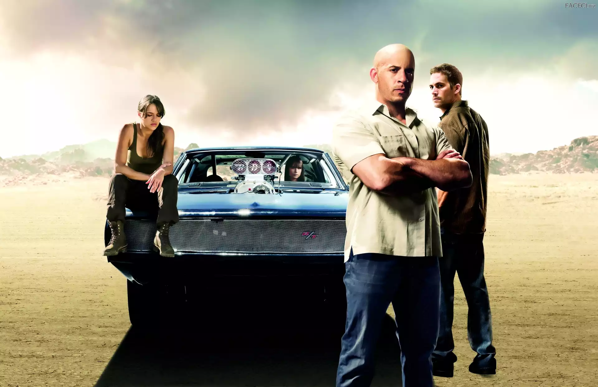 Michelle Rodriguez, Paul Walker, Aktorzy, Szybcy i wściekli, Vin Diesel