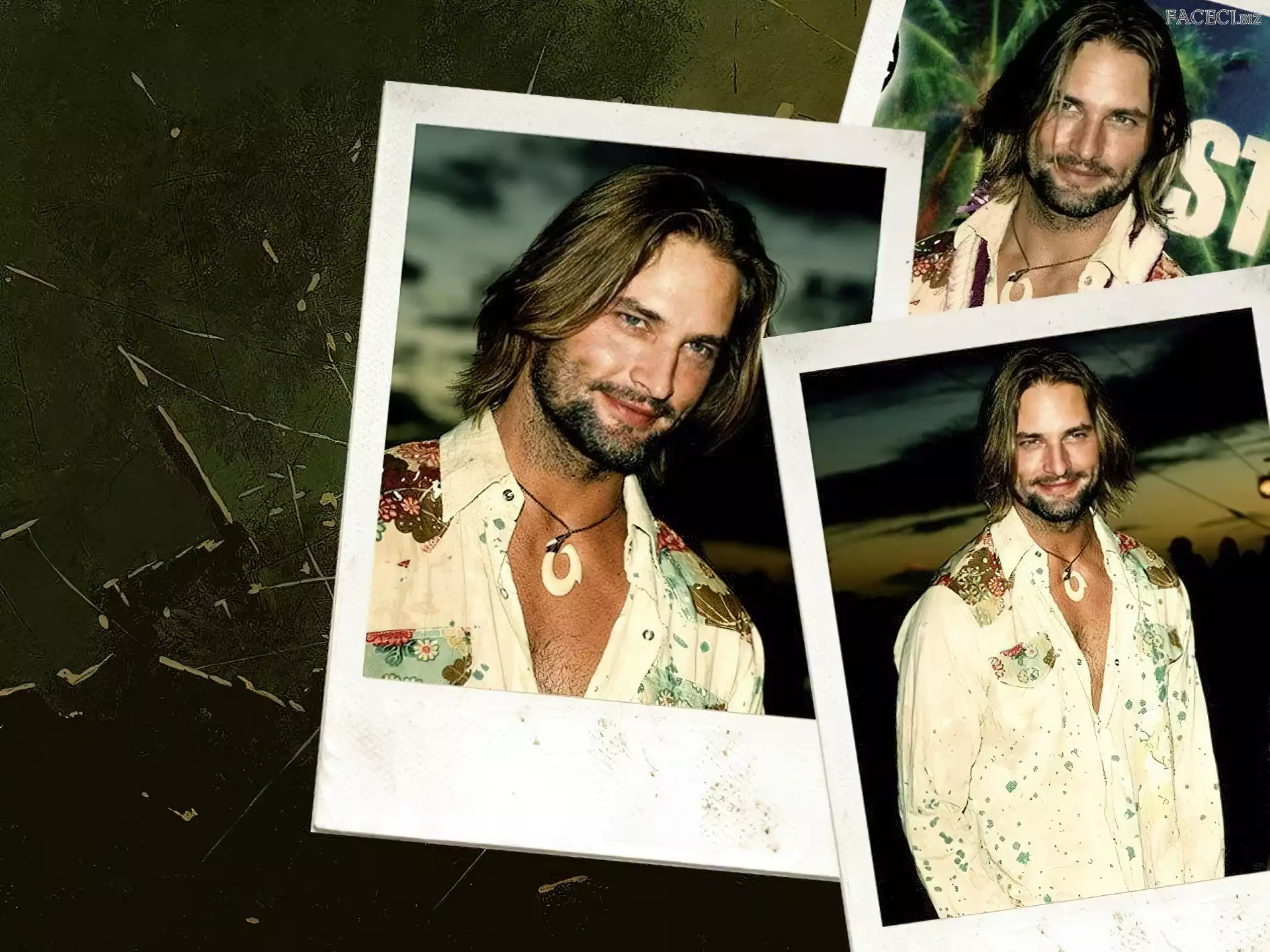 Josh Holloway, wisiorek, Filmy Lost, zdjęcia