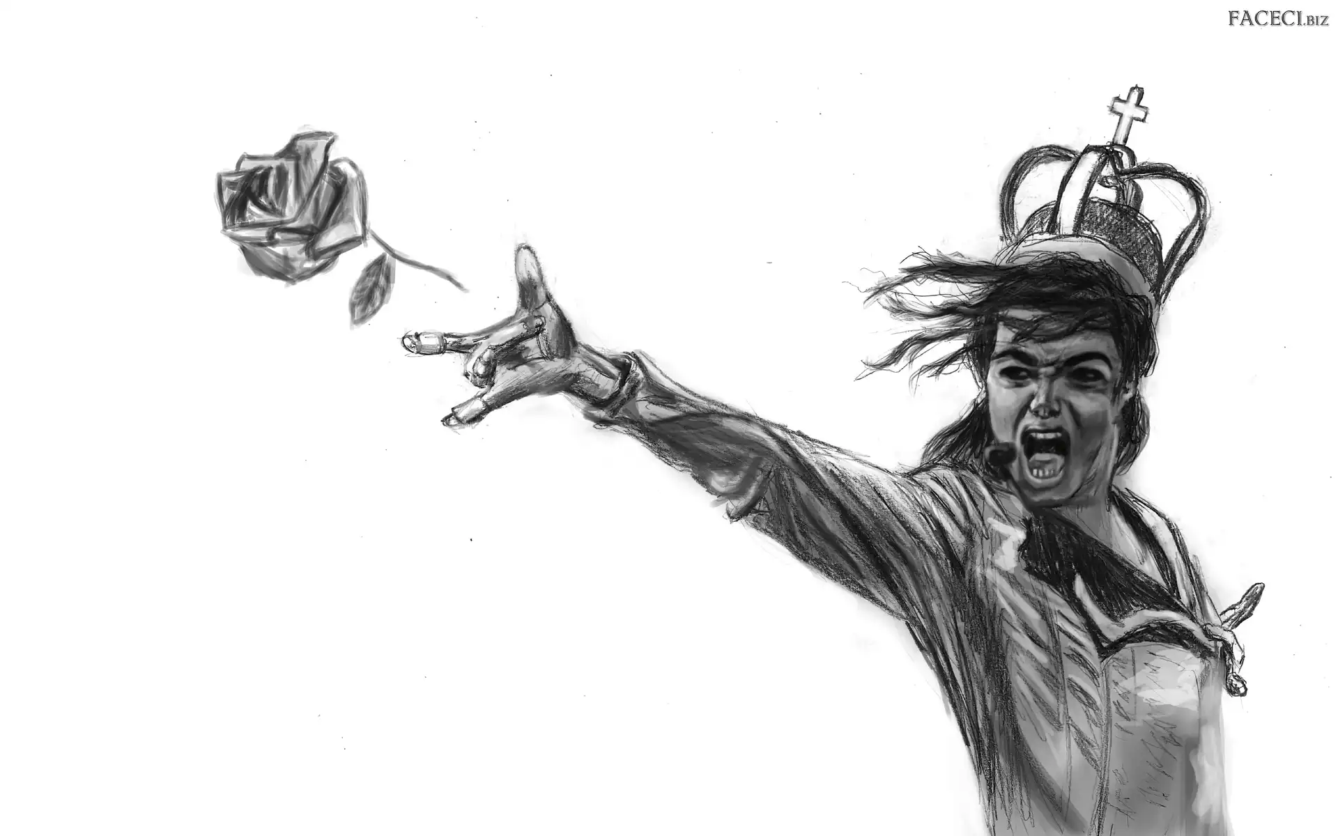 Korona, Michael Jackson, Róża