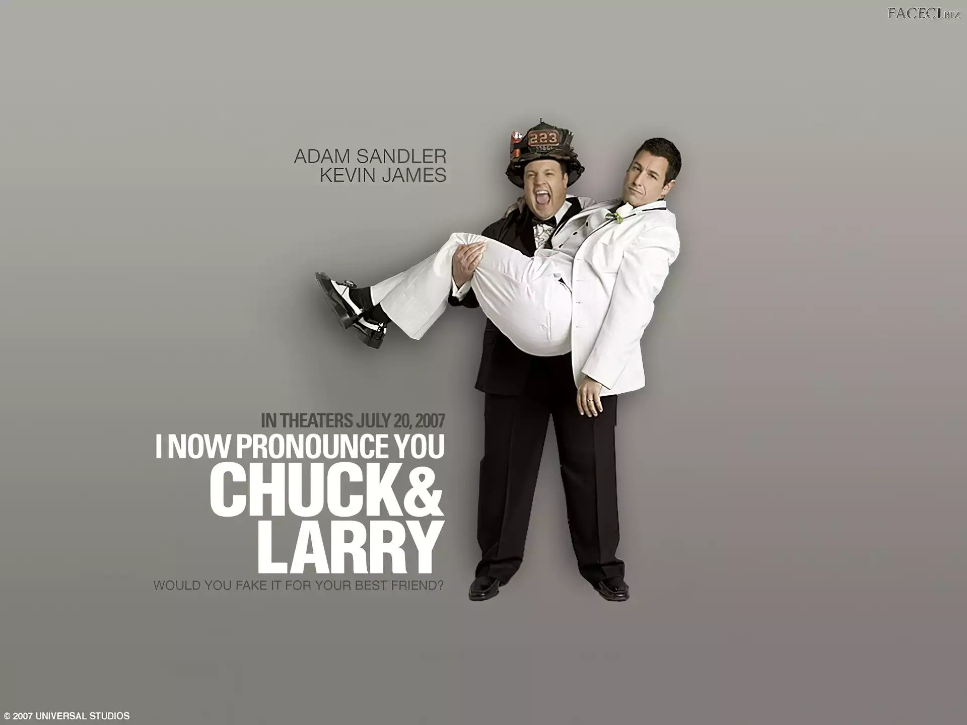 I Now Pronounce You Chuck And Larry, Kevin James, garnitur, Adam Sandler